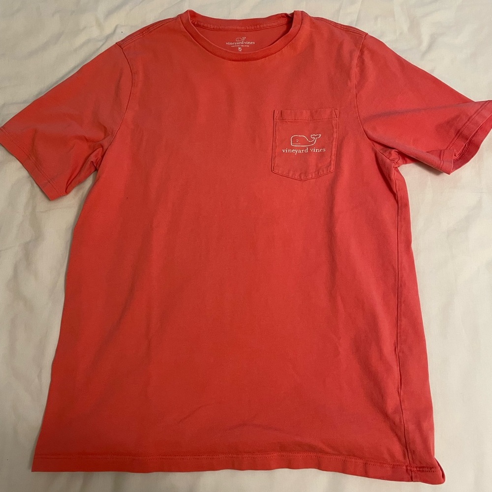 Coral Vineyard Vines Shirt